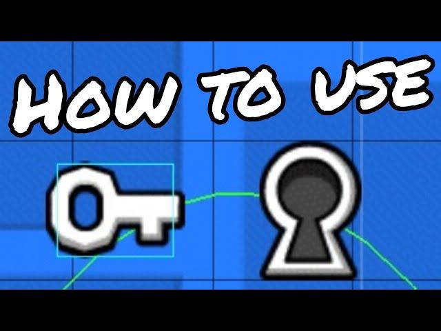 how to use keys in geometry dash 2.2 / 2.1