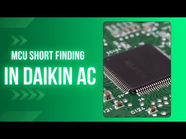 The Daikin Ac pcb Micro Prossesor MCU short Guide by | Mfix pcb repair solutions | Vijayawada