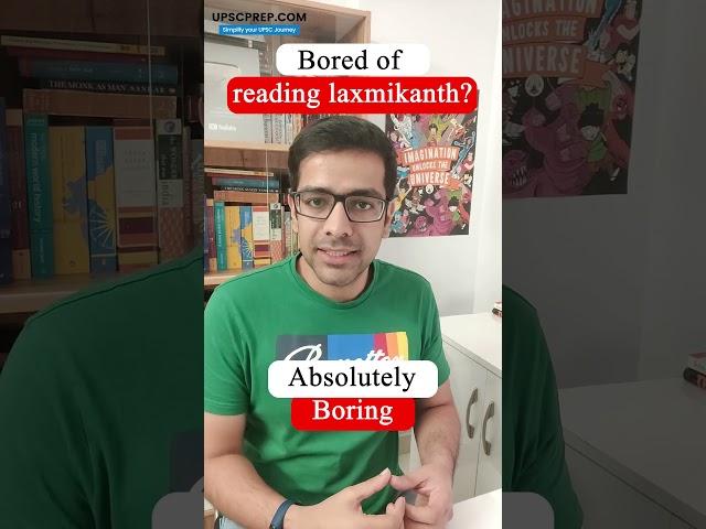 Bored of reading laxmikanth?