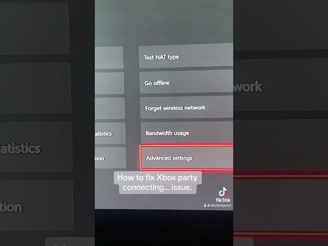 How to fix Xbox party connecting issue.. #howto #howtofix #xbox #repost #tiktokrepost #mytiktokvideo