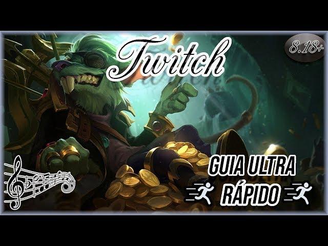  TWITCH RUNAS, ITENS E DICAS - GUIA ULTRA RÁPIDO + MÚSICA UNIVERSE