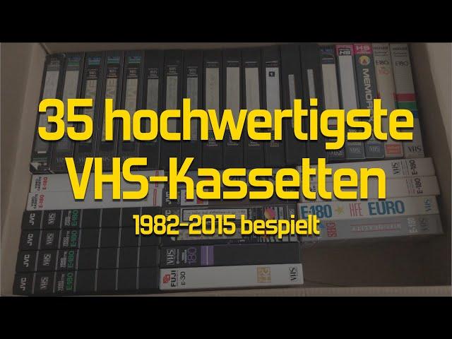 ReFind #038 - 35 hochwertigste VHS Kassetten