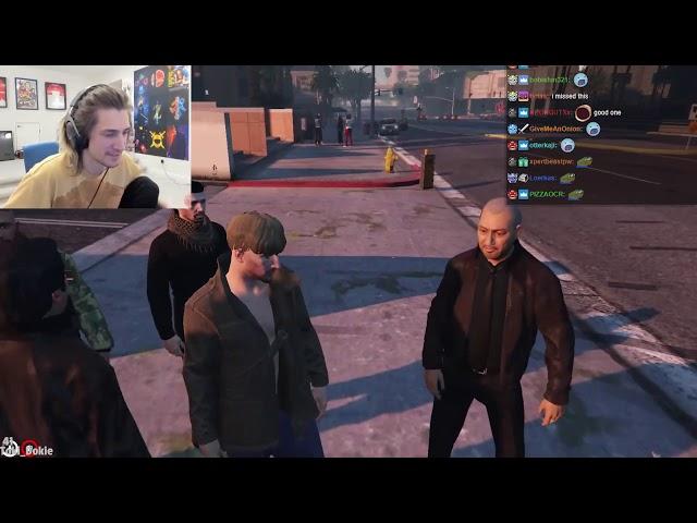 xQc and Greek make fun of eachother in GTA RP