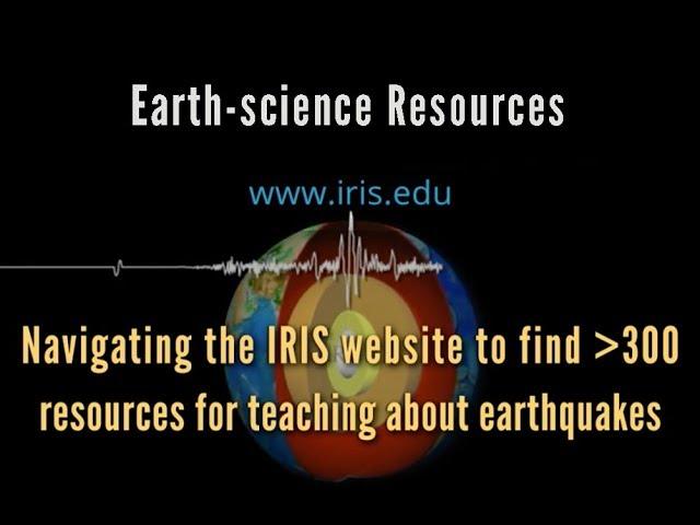 100s of RESOURCES for EARTH SCIENCE & EARTHQUAKES--Tutorial