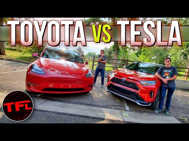 Is The 2021 Toyota RAV4 Prime BETTER Than The Tesla Model Y? It's Closer Than You Might Think!