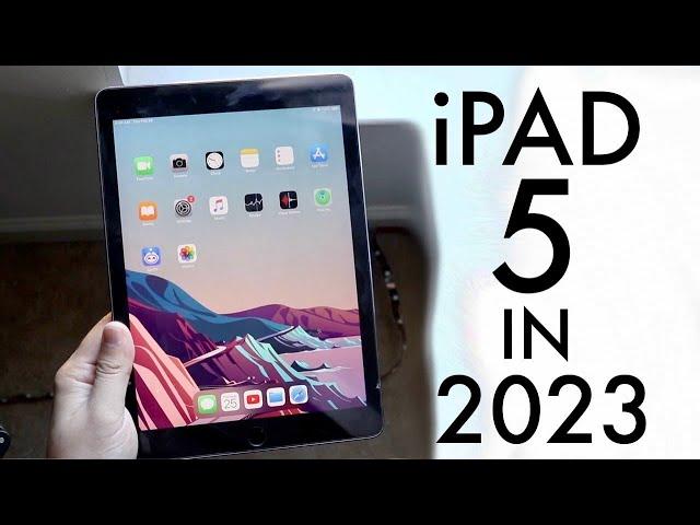 iPad 5th Generation In 2023! (Still Worth It?) (Review)