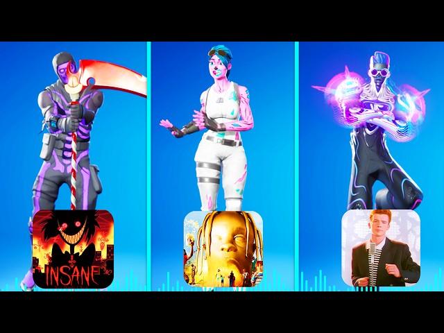 Legendary Fortnite Dances with the Best Songs