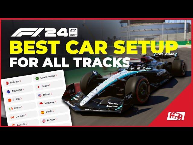 F1 24 Best Car Setup For Every Circuit (Race Setups)