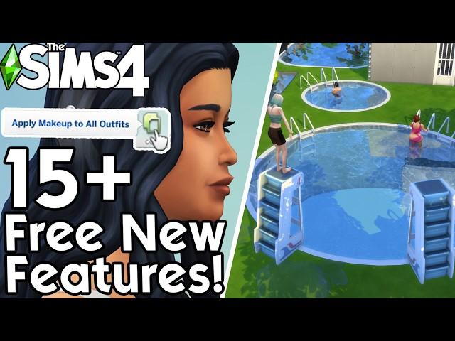 The Sims 4: EYELASHES, CURVED POOLS, ROMANTIC BOUNDARIES, AND MORE! (July 2024 Patch Update)