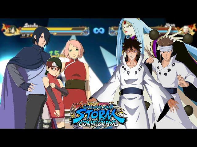 SASUKE FAMILY  vs OTSUTSUKI FAMILY | STORM CONNECTIONS #stormconnections