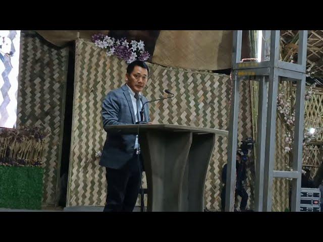 Short Speech by Dr. YANANG in the first day of Wakching Village Platinum Jubilee (27/12/2024)