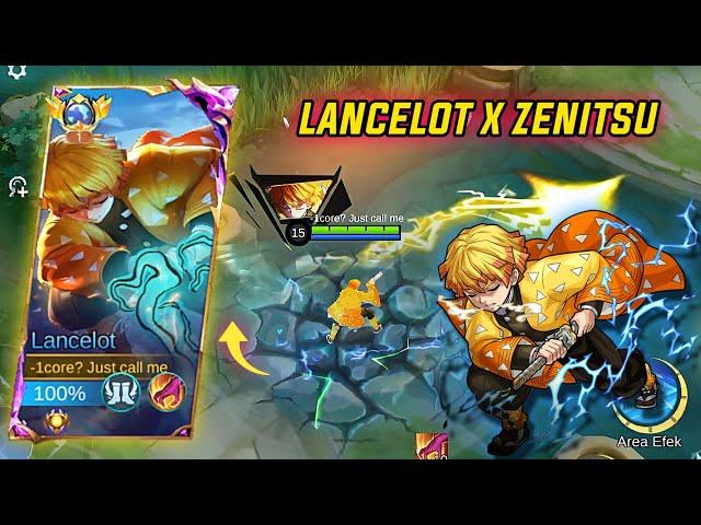 Update! Script Skin Lancelot Zenitsu Terbaru No Password | Patch Terbaru | Full Effect & Voice