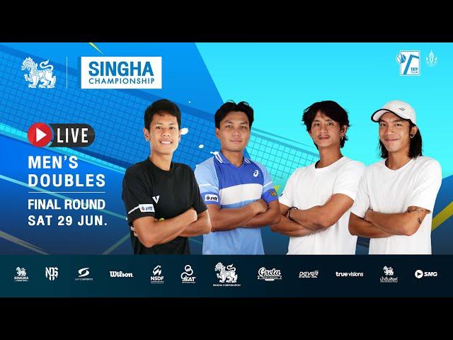 PAWIT[1]/YUTTANA Vs KRITTIN[3]/JIRAT | SINGHA CHAMPIONSHIP 2024 (Men's Doubles - Final Round)