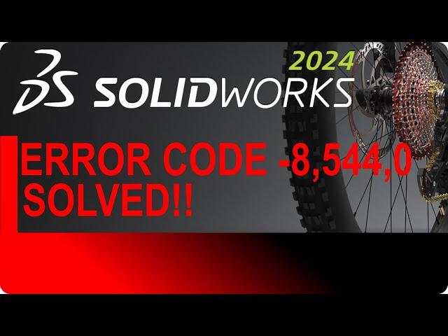 Invalid inconsistent license key   8,544,0 | Solidworks 2024 Installation Guide