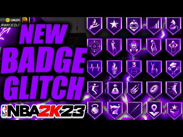 *NEW* NBA 2K23 INSTANT BADGE GLITCH NEXT GEN! BADGE GLITCH 2K23! NBA 2K23 GLITCH!