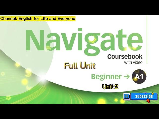 Navigate A1 Beginner Full Unit