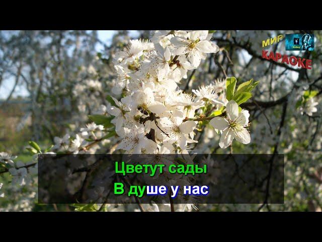 Анна Герман - Когда цвели сады (КАРАОКЕ от DJSerj)