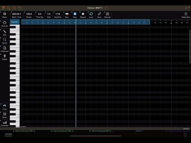 How to use Helium to switch patterns manually in mutemaster