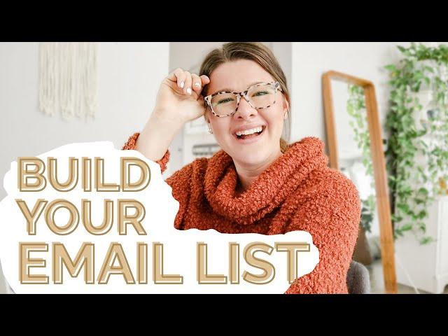 BUILDING AN EMAIL LIST WITH FLODESK IN SHOWIT | How to Create an Opt-in