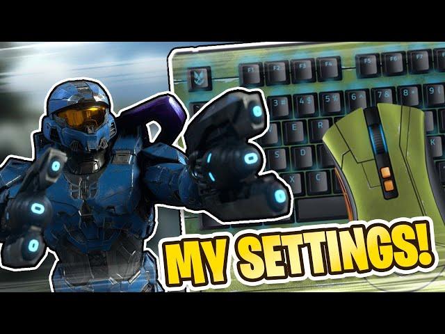 My Settings and Keybinds for Mouse and Keyboard Halo Infinite