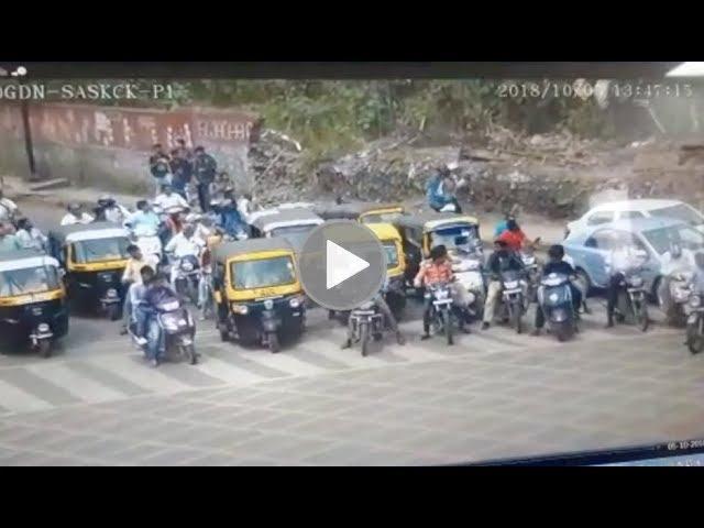 CCTV Footage | Pune Hoarding Collapse CCTV Footage