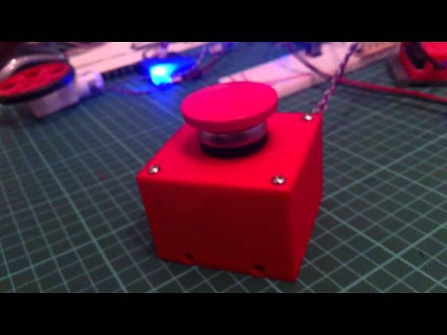 Big Red Button (3D Printed)