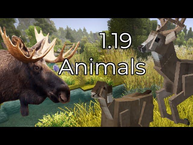 All 24 new animals in Vintage Story 1.19 (Deer, Goats, Moose)