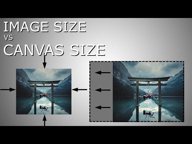 Crop Tool | Image size vs Canvas Size