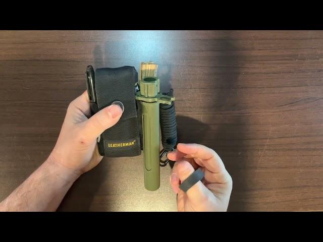 Gear fail: Add a chem light holder to a sheath survival kit