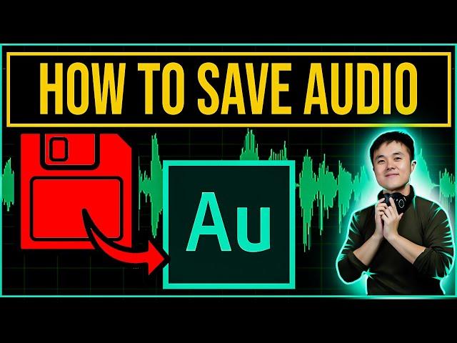 Adobe Audition - How To Save Project File l Adobe Audition Tutorial 6