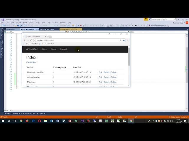 Format Date DateTime  ISO Format  ASP.Net MVC