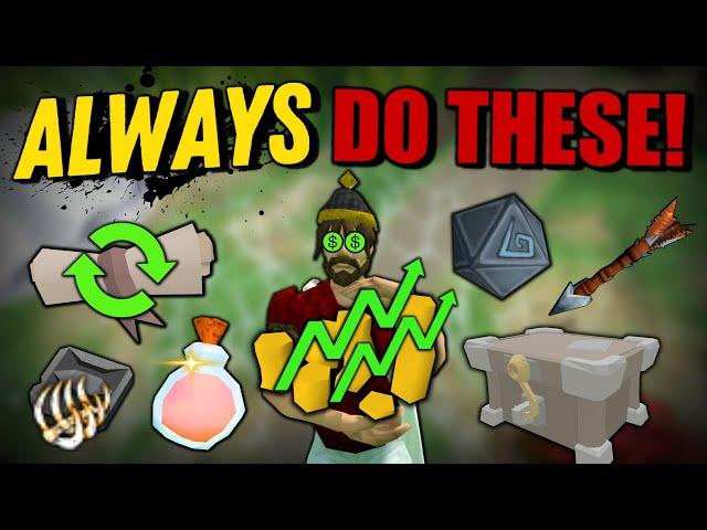 Things You Should ALWAYS Do In Runescape 3