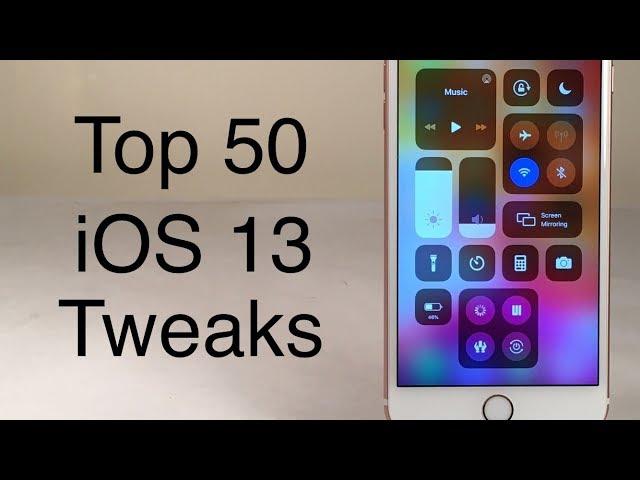 Top 50 Free iOS 13 Tweaks