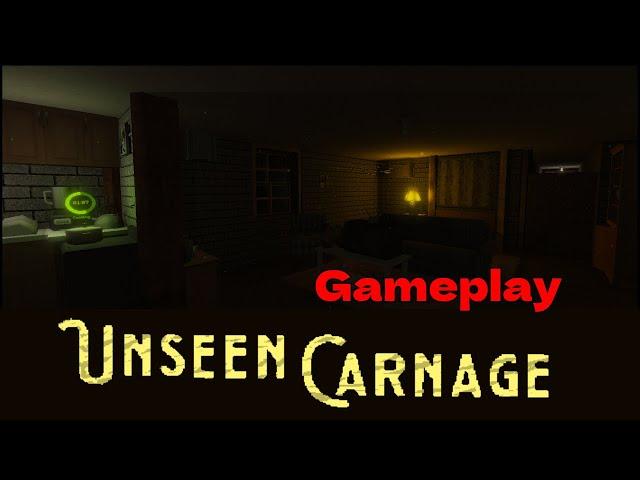   Gameplay: Unseen Carnage - Pixel Horror Mystery! | Can We Survive the Night?