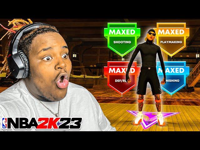 MY 2-WAY 3PT POINT FORWARD BUILD IS GAMEBREAKING in NBA 2K23... (BUILD TUTORIAL)