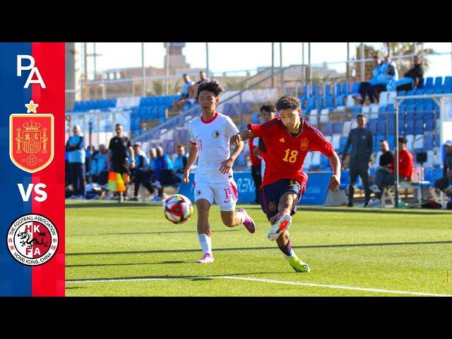 Ruslan Mba Spain U15 vs Hong Kong