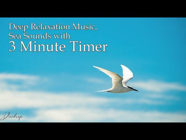 Calming Music, Relaxation Music with 3 Minute Bell Timer, Yin Yoga Timer, Reiki Timer