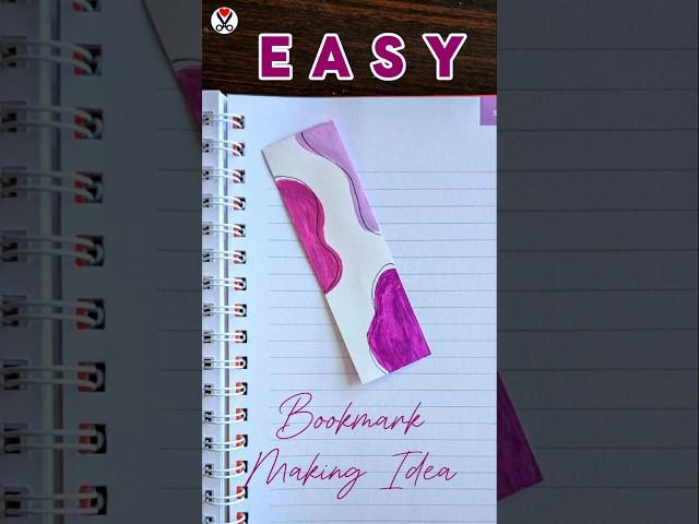 DIY Easy Bookmark Making Ideas 🩷 How to make a simple handmade bookmark