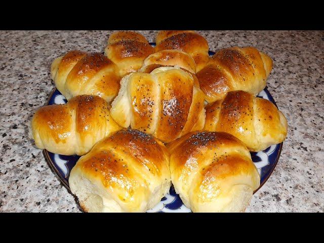 Воздужные булочки вкусно и легко bulochka tayyorlash #bulochka #булочка #ossonmazalibulochka