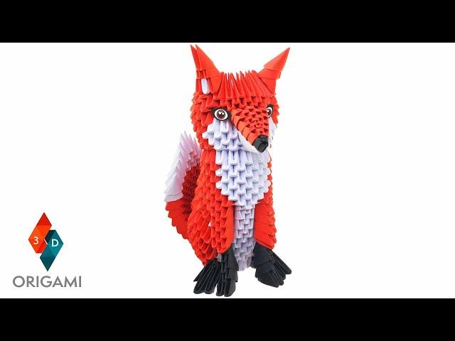 3D Origami - Fox - Tutorial