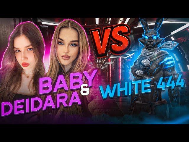 @WHITE444YT VS STRONGEST GIRLS️ | FREE FIRE