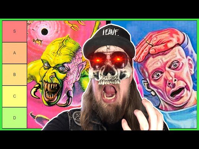 80's & 90's Death Metal Albums RANKED By Year (SUPERCUT)