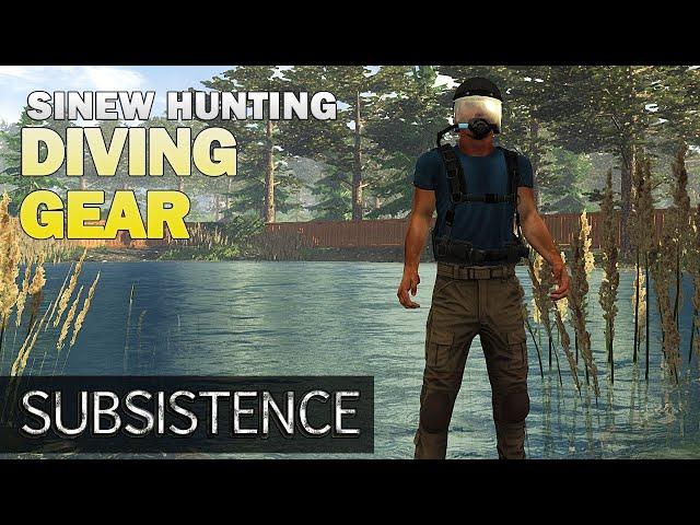 Sinew Hunting for DIVING GEAR | Crafting | Subsistence Gameplay | S2 EP31