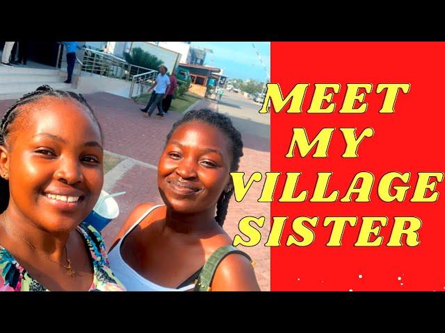 MEET MY VILLAGE SISTER  #missfeddie #daressalaam #vlog #tanzania #fashion