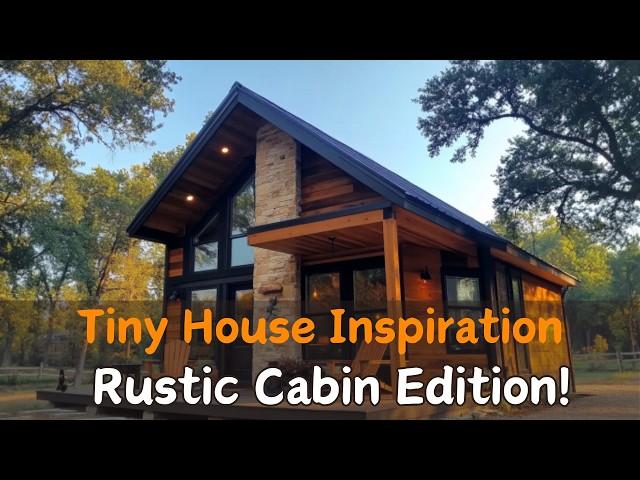 Tiny House Design: Rustic Farmhouse Cabin Chic