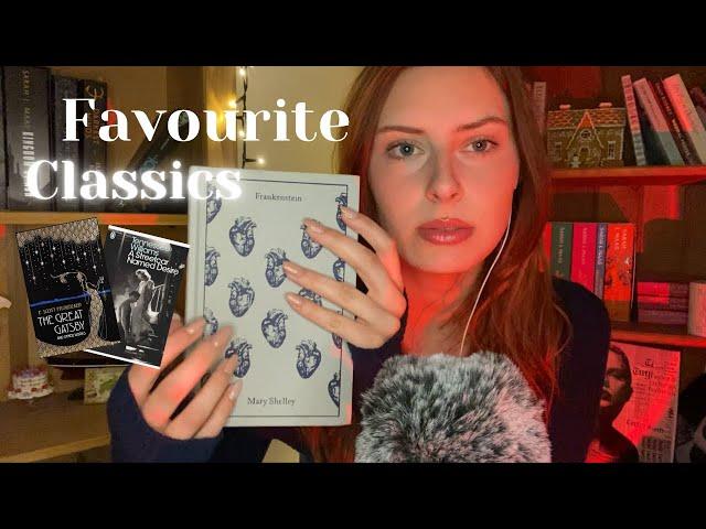 ASMR Books  My Favourite Classics with Up Close Whispers