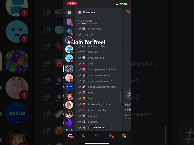 Free discord nsfw server https://discord.gg/7am