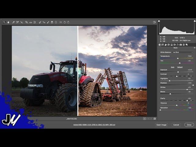 Camera RAW Editing Tutorial