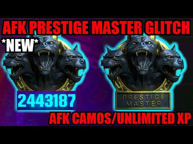 *NEW* AFK PRESTIGE MASTER GLITCH BO6! CAMO/UNLIMITED XP GLITCH BO6! BO6 GLITCHES! BO6 ZOMBIE GLITCH!