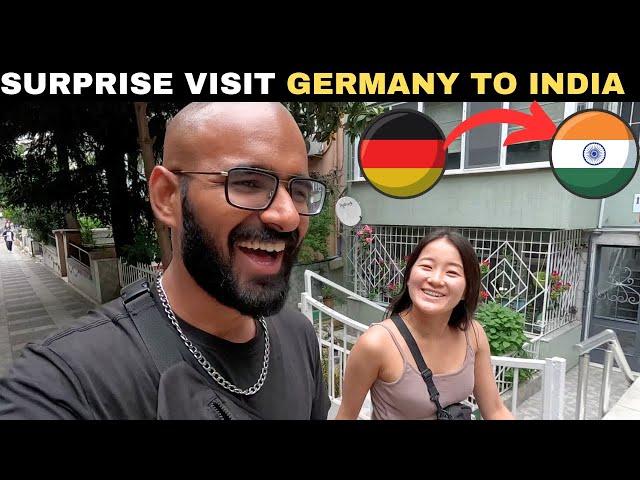 Germany to India: Heartwarming Surprise Visit After a Long Time !